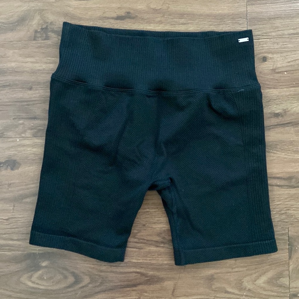 Pink athletic shorts